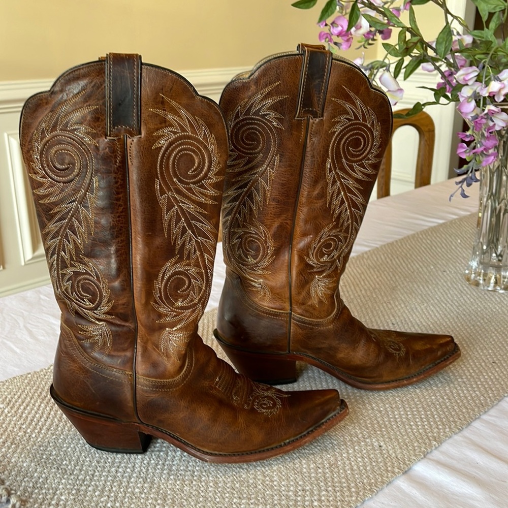 Justin Women’s leather Western Boots